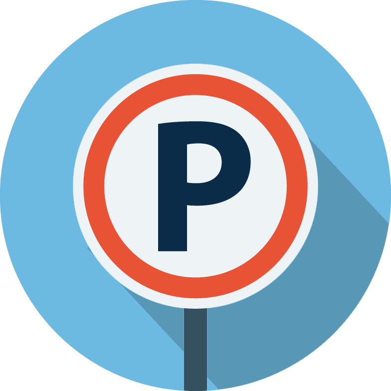 Parking Sign Icon - Parking Gif Icon (784x784)