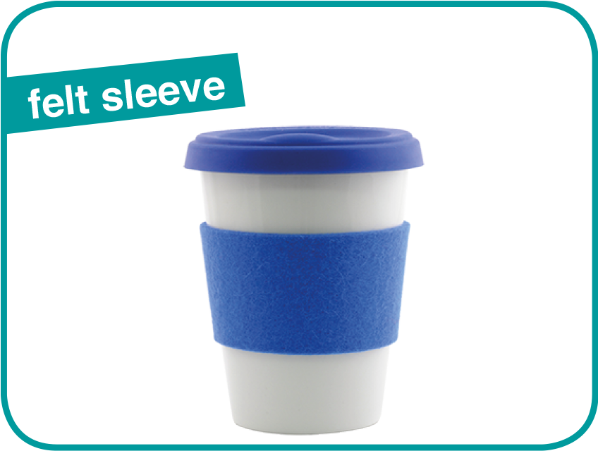 Felt Sleeve Togo Mug - Togo (854x642)