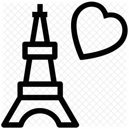 Eiffel Tower Icon - Stock Illustration (512x512)