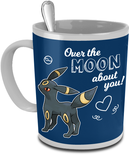 Over The Moon About You - Coffee Cup (565x565)