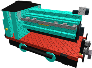 Andrew Barclay 0 4 0 Locomotive Super Detail - Construction Set Toy (420x420)