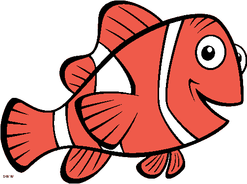 Cartoon Marlin Finding Nemo (527x413)