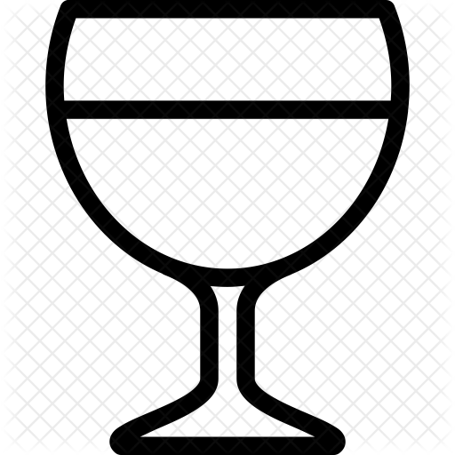 Wine Glass Icon - Wine Glass Icon (512x512)