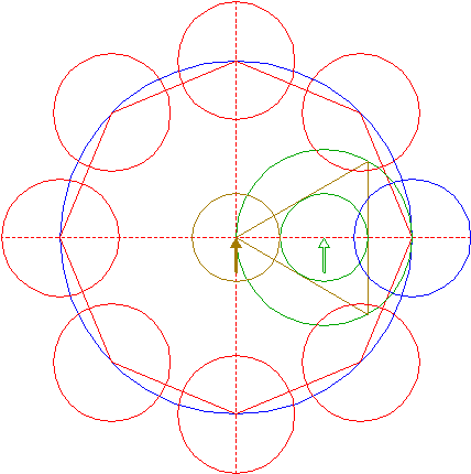 Copy Circle 8 To The Center Of Circle - Circle (450x447)
