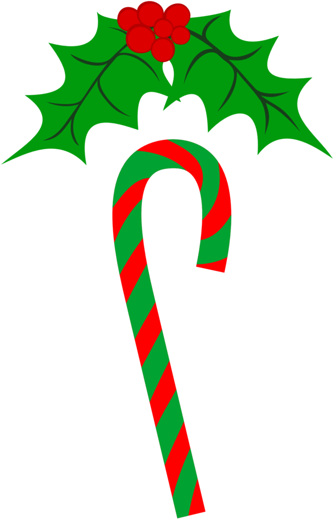 Candy Cane Clipart Cutie - Mlp Christmas Cutie Marks (746x1071)