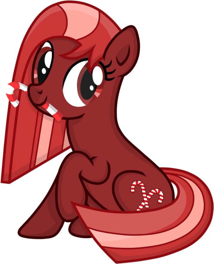 [art Trade] Oc Candy Cane By Theodoresfan - Candy Cane (894x894)