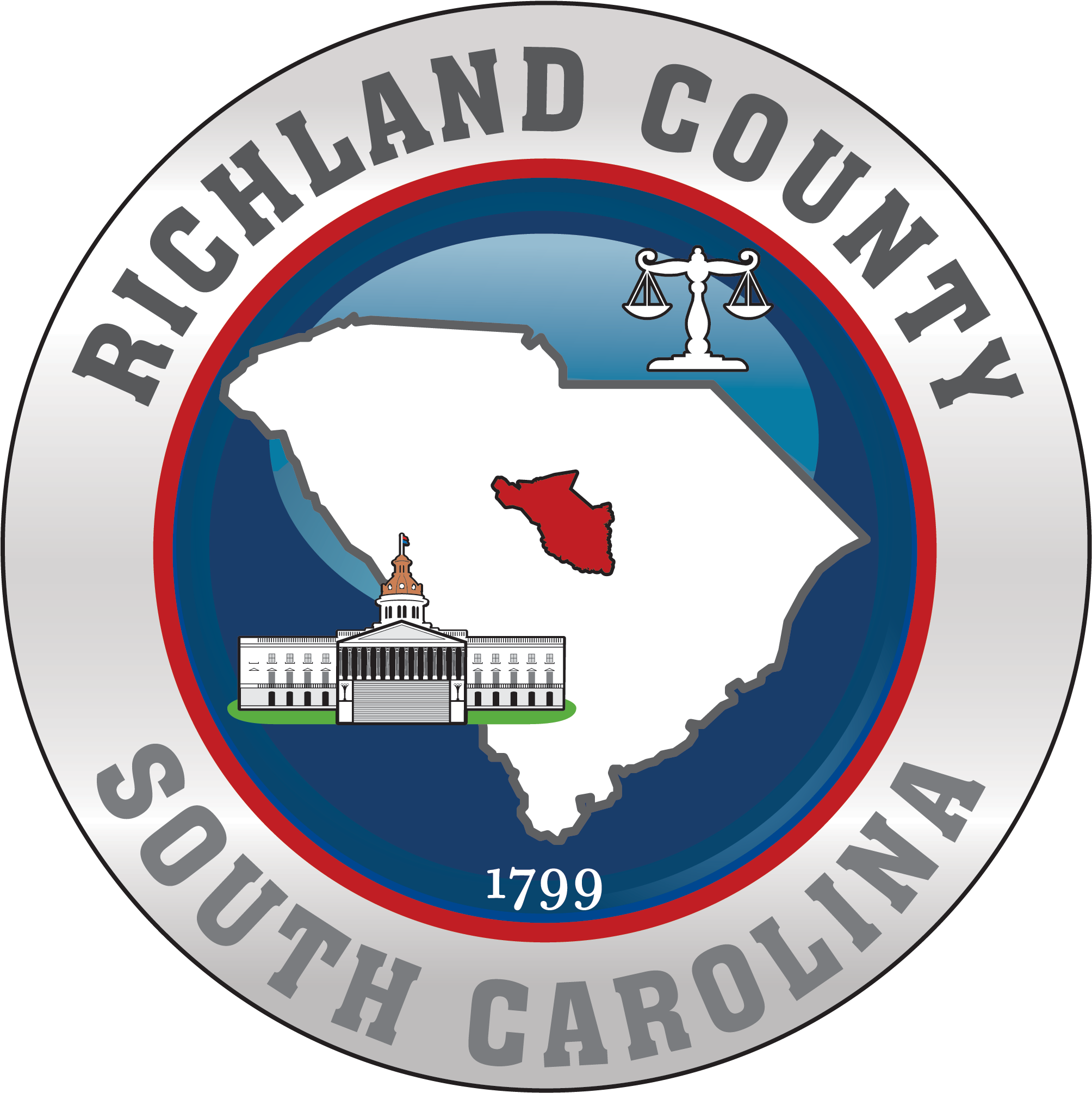 About Us Rc - Richland County South Carolina Logo (2101x2102)