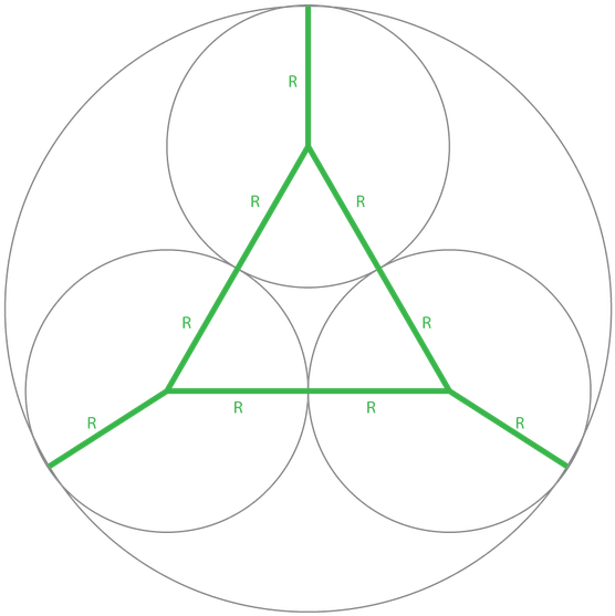 We Want To Express The Radius Of The Big Circle In - Geometry Find The Radius Of The Big Circle Given A (602x595)