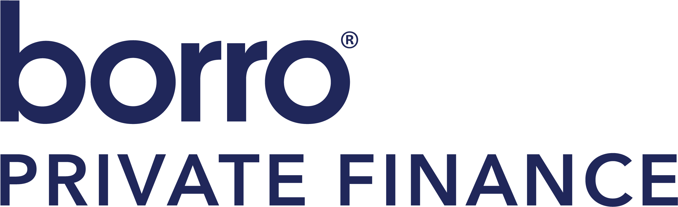 Borro Private Finance Logo Left Aligned - Borro Private Finance (2345x815)