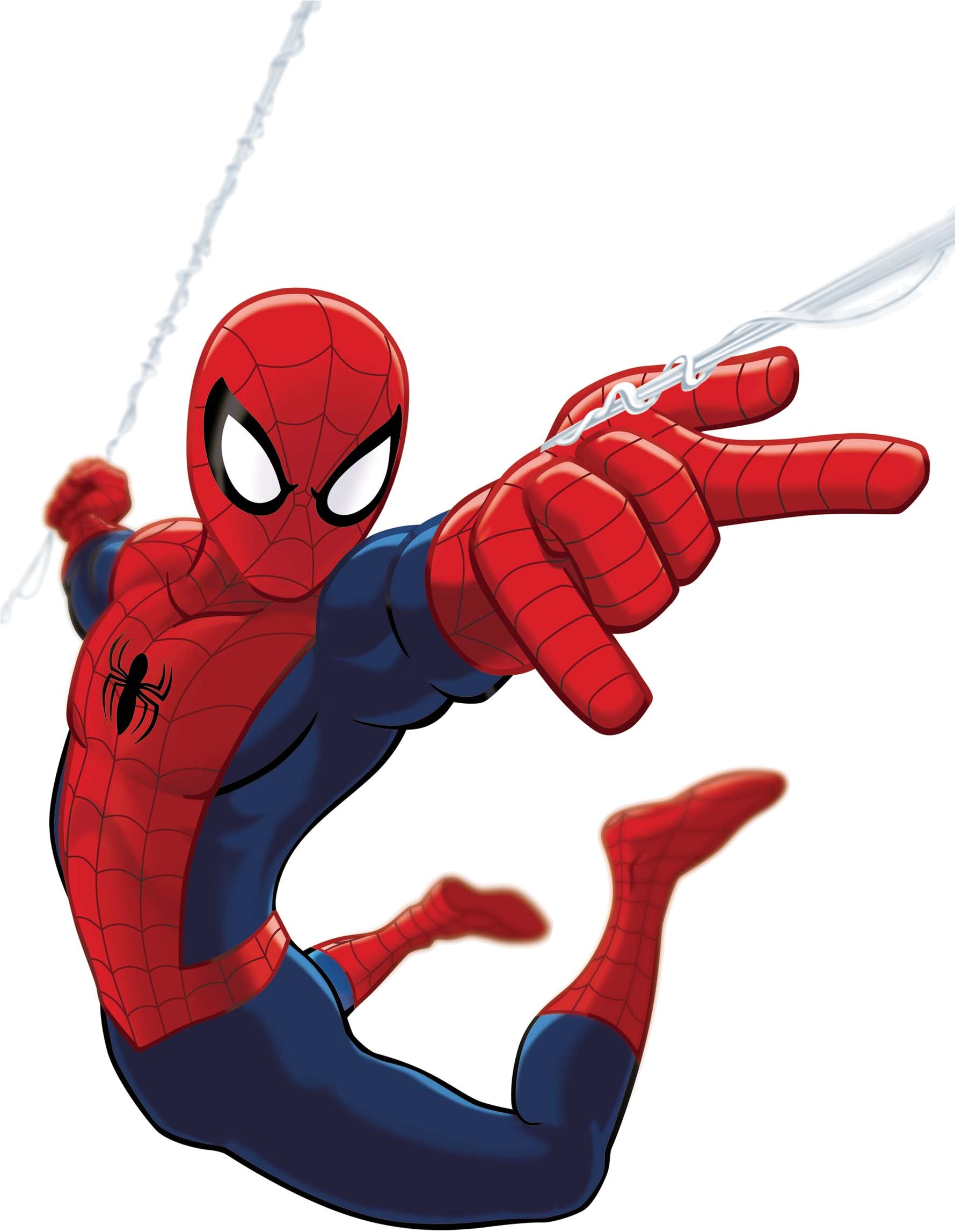 Spider Man Clipart Blank Background - "ultimate Spider-man" (2011) (1778x2700)