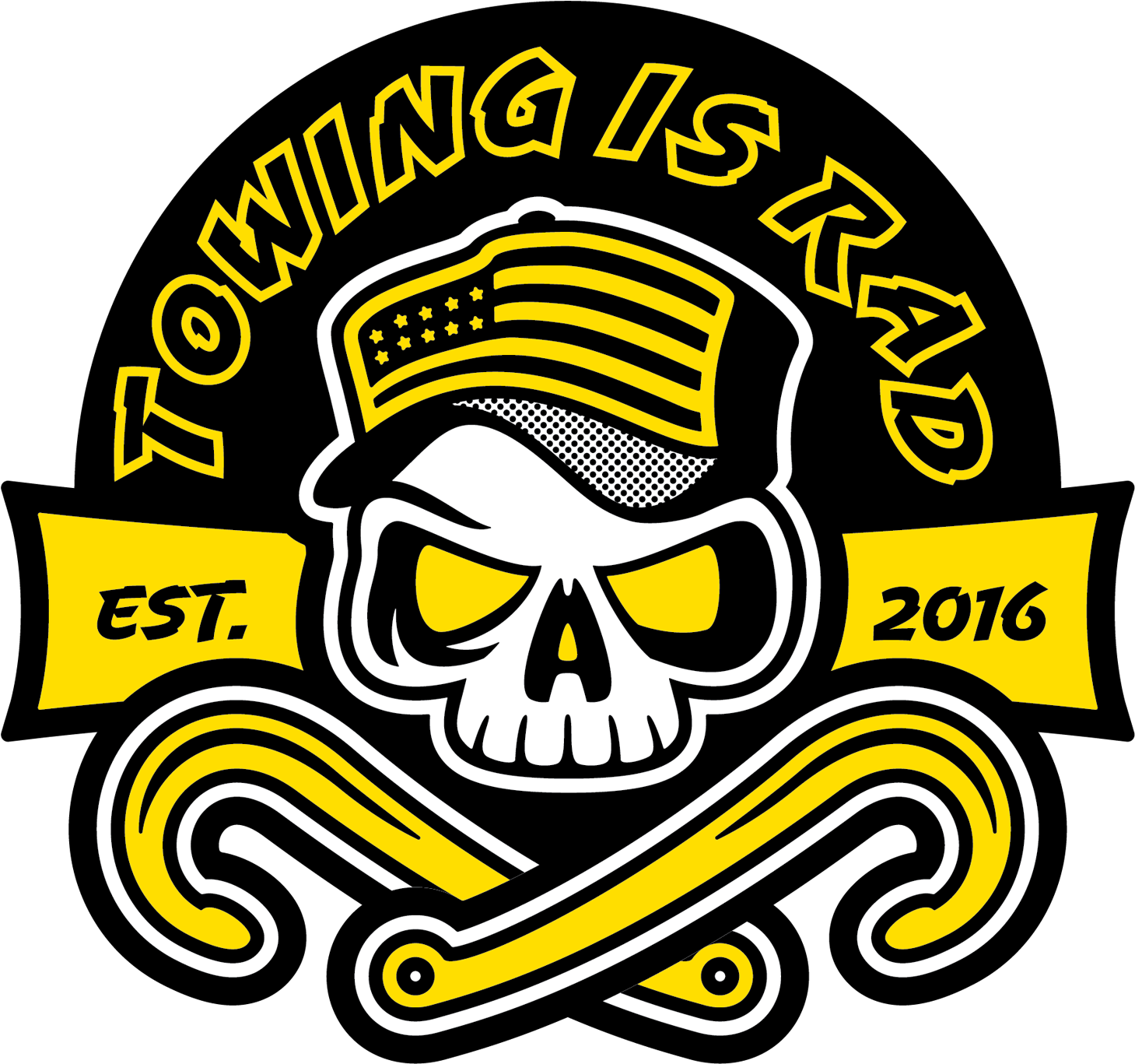 Tow Life Stickers Kamos Sticker - Emblem (1801x1688)
