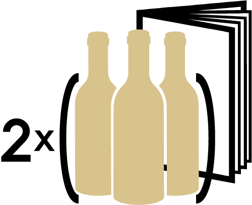 All White 6 Membership - Glass Bottle (500x407)