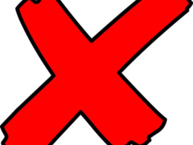 Red Cross Mark Clipart - Clip Art (640x480)