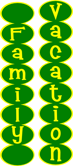 Family Vacation Border - Circle (242x548)