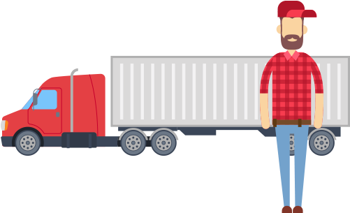 Free Up 15-20% Time In Purchasing, Eliminating Gathering - Trailer Truck (567x400)