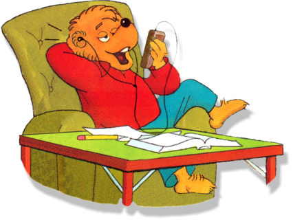 Brother Bear Berenstain Bears - (426x323) Png Clipart Download