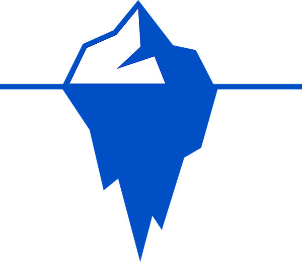 Iceberg Clipart (600x521)