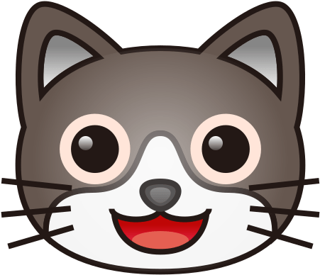 Feline Clipart Emoji - Cat Emoji (512x512)