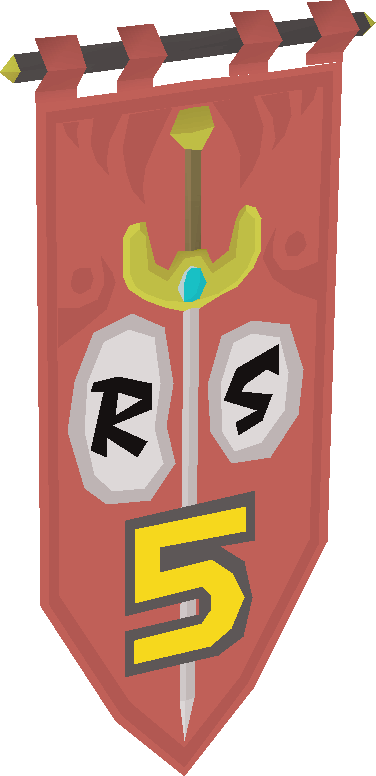 Osrs 5th Birthday Banner - Flash (376x776)