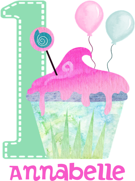 Baby Girl 1st Birthday Banner - Custom Baby Girl 1st Birthday Greeting Cards (700x700)