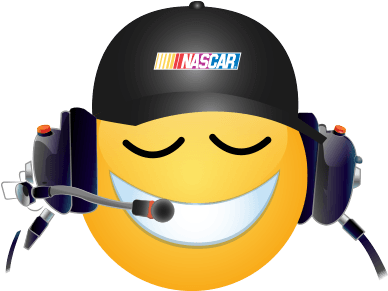 Bring Nascar Emoji To Your Phone With The 'emoji Garage' - Race Car Driver Emoji (400x400)