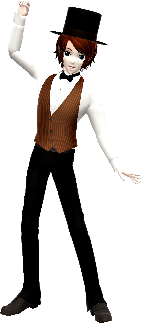 Mmd Fnaf's Freddy Dl By Chickid11 - Mmd Model Fnaf Fredd (1920x1080)