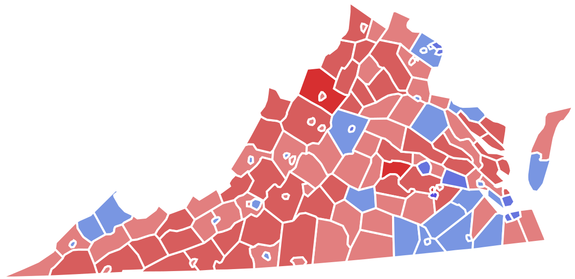 United States Senate Election In West Virginia - Virginia 2016 Election Results (1200x581)