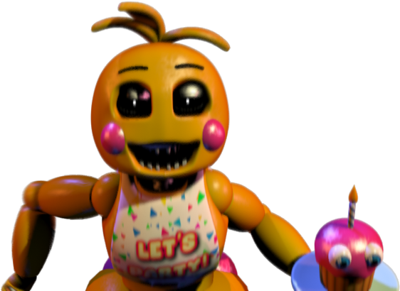 Five - Toy Chica Jumpscare With Beak (900x675)