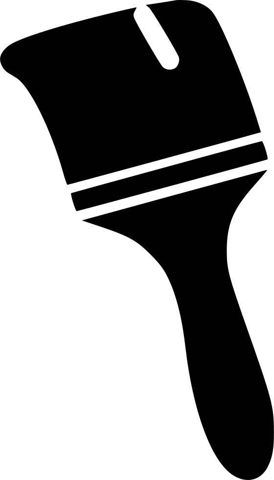 Thick Paint Brush Comments - Paintbrush (560x980)