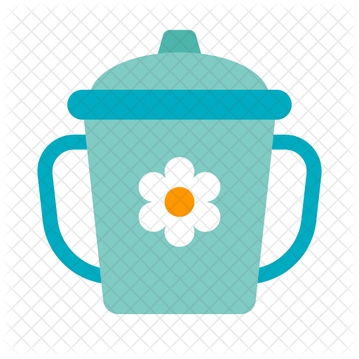 Sippy Cup Icon - Cartoon Sippy Cup Icon (512x512)