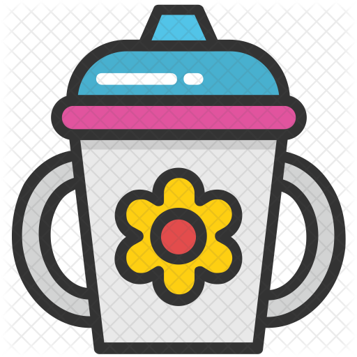 Baby Sippy Cup Icon - Baby Bottle (512x512)