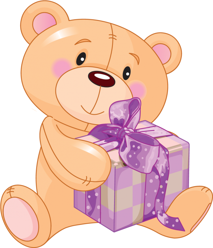 Interesting Sticker Ourson Cadeau With Sticker Ourson - Orsetto Rosa (800x800)