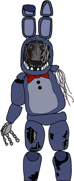 Withered Bonnie - Five Nights At Freddy's Withered Bonnie (1024x602)