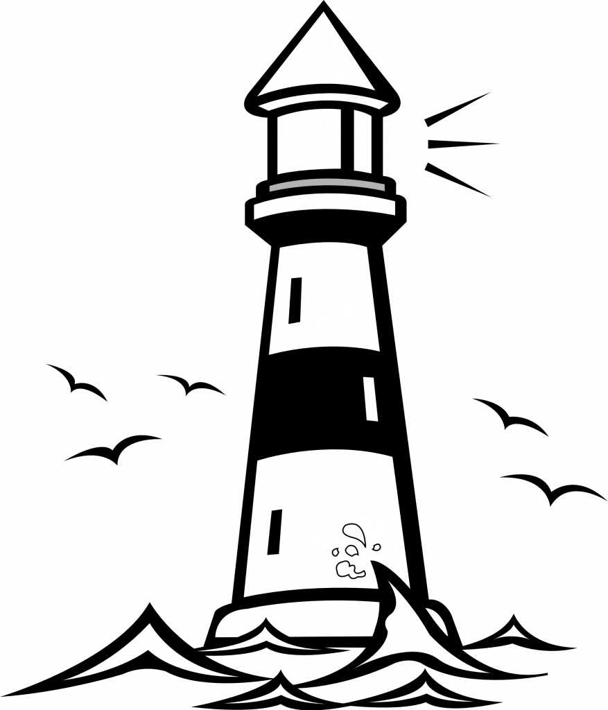 Download Pleasing Free Lighthouse Clipart - Download Pleasing Free Lighthouse Clipart (877x1024)