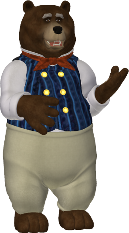Papa Bear 04 Png By Clipartcotttage On Deviantart - Papa Bear Cartoon (443x800)