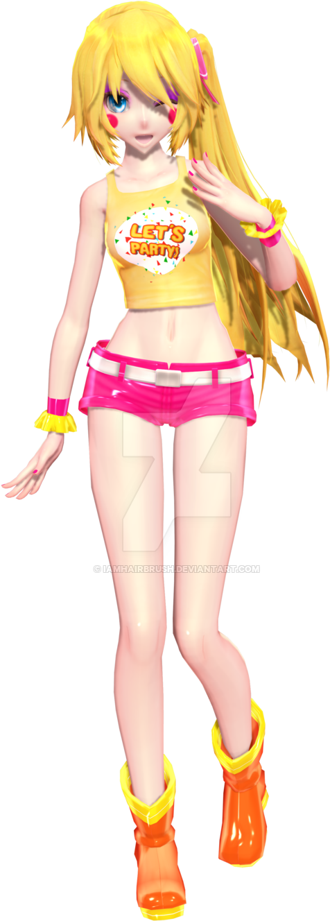 Fnaf Toy Chica Human (1024x1365)