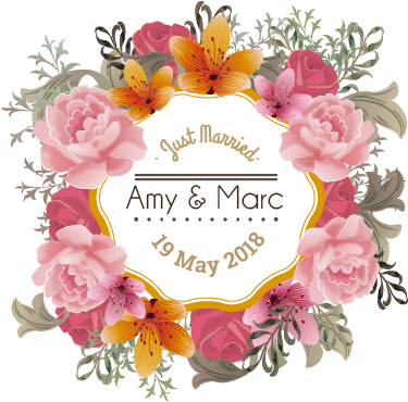 Couleur De Votre Mur - Floral Frame (385x369)