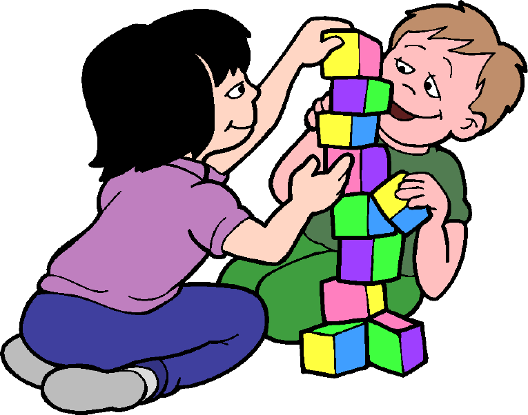 Kids Building Blocks Clipart - Examples Of Tactile Learning (765x602)