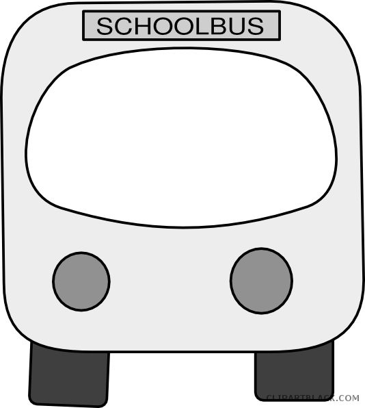 Vw Bus Transportation Free Black White Clipart Images - Clip Art (534x596)