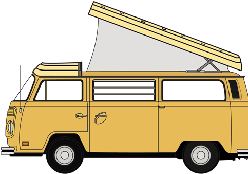 Willkommen Bei „hansens“ Retro Camper Verleih Bei Hamburg - Campingbus Clipart (498x337)
