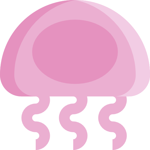 Jellyfish Free Icon - Jellyfish Icon Png (512x512)