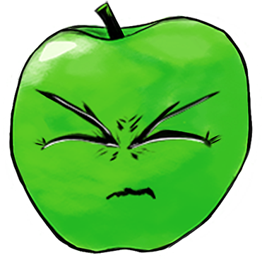 Apple Pencil With The App Sketchclub - Granny Smith (376x408)