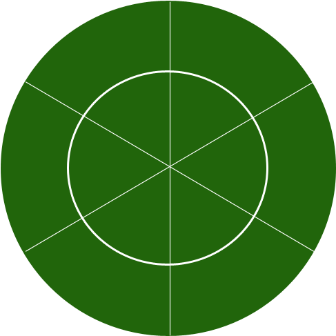 Circle With Slices - New York Times App Icon (500x500)