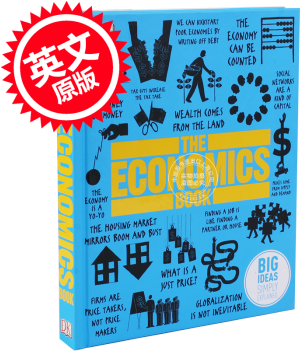 [现货]the Economics Book Dk 经济学百科图解英文原版 - Economics Book: Big Ideas Simply Explained (350x350)