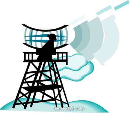 Antenna Clipart Radar - Clip Art (480x391)