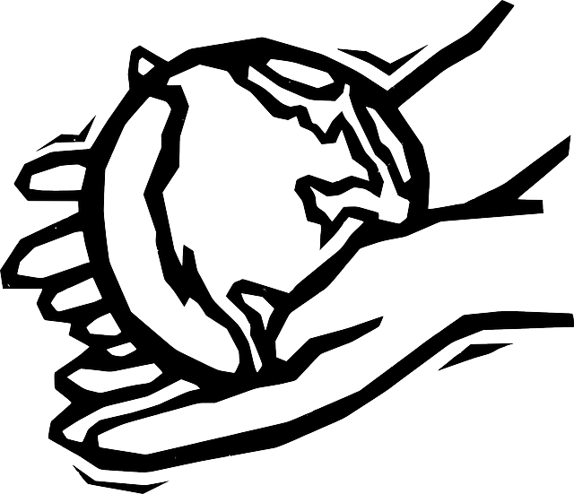 Earth Day Clipart Religious Earth Day Clipart Religious - Helping Hands Clip Art (640x551)