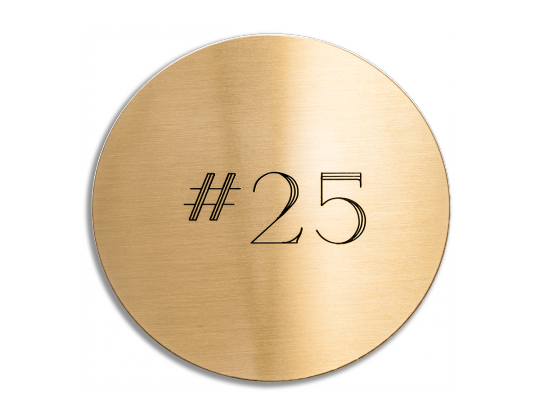 Round Brass Plates - Round Engraved Name Plates (540x417)