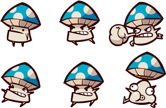 Magicfred 4 2 Stomba Quest - Mushroom Game Sprite (640x400)