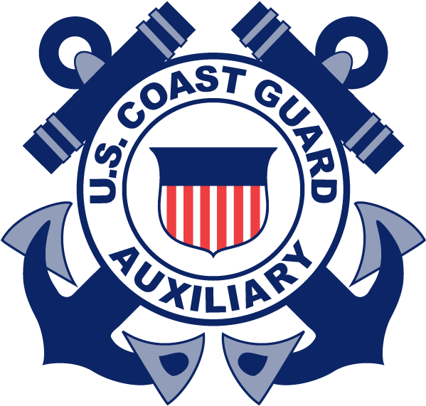 Pin Coast Guard Symbol Clip Art - United States Coast Guard Auxiliary (600x600)