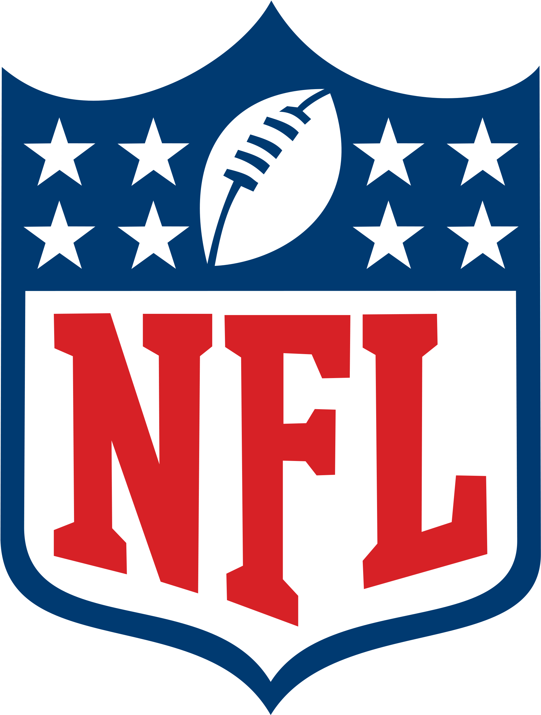 32 Pittsburgh Steelers Logo Clip Art - Nfl Logo Png (2000x2633)